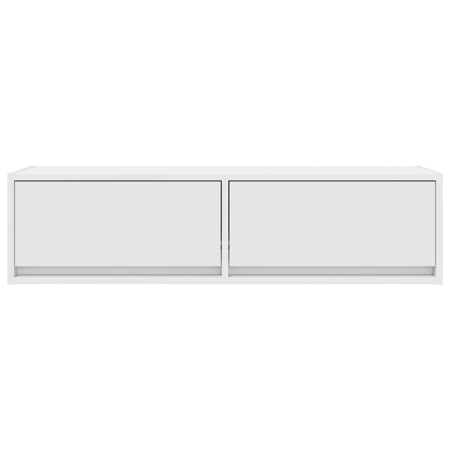 TV Cabinet with Drawer White 100 x 31 x 25.5 cm Engineered wood