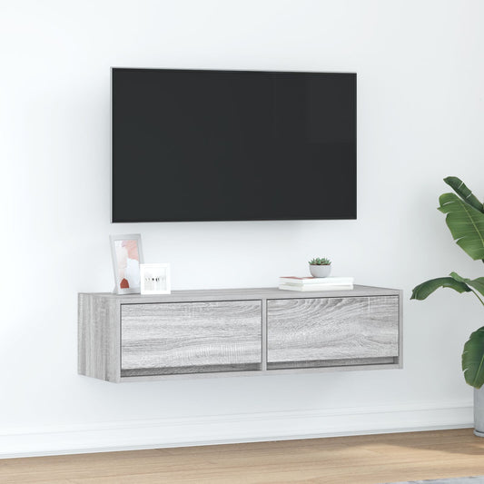 TV Cabinet Grey sonoma 100 x 31 x 25.5 cm Engineered wood
