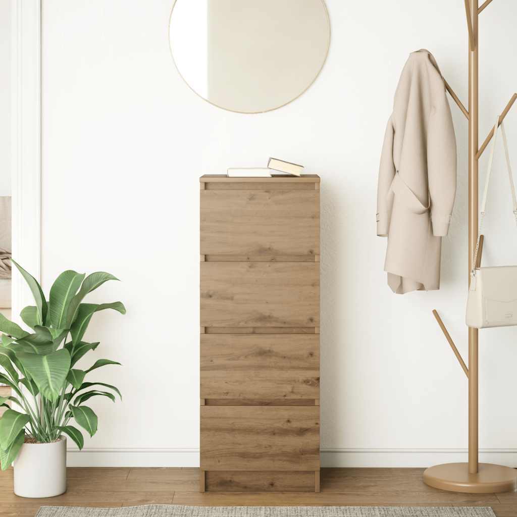 Sideboard Artisan Oak 37.5x35x99 cm Engineered Wood