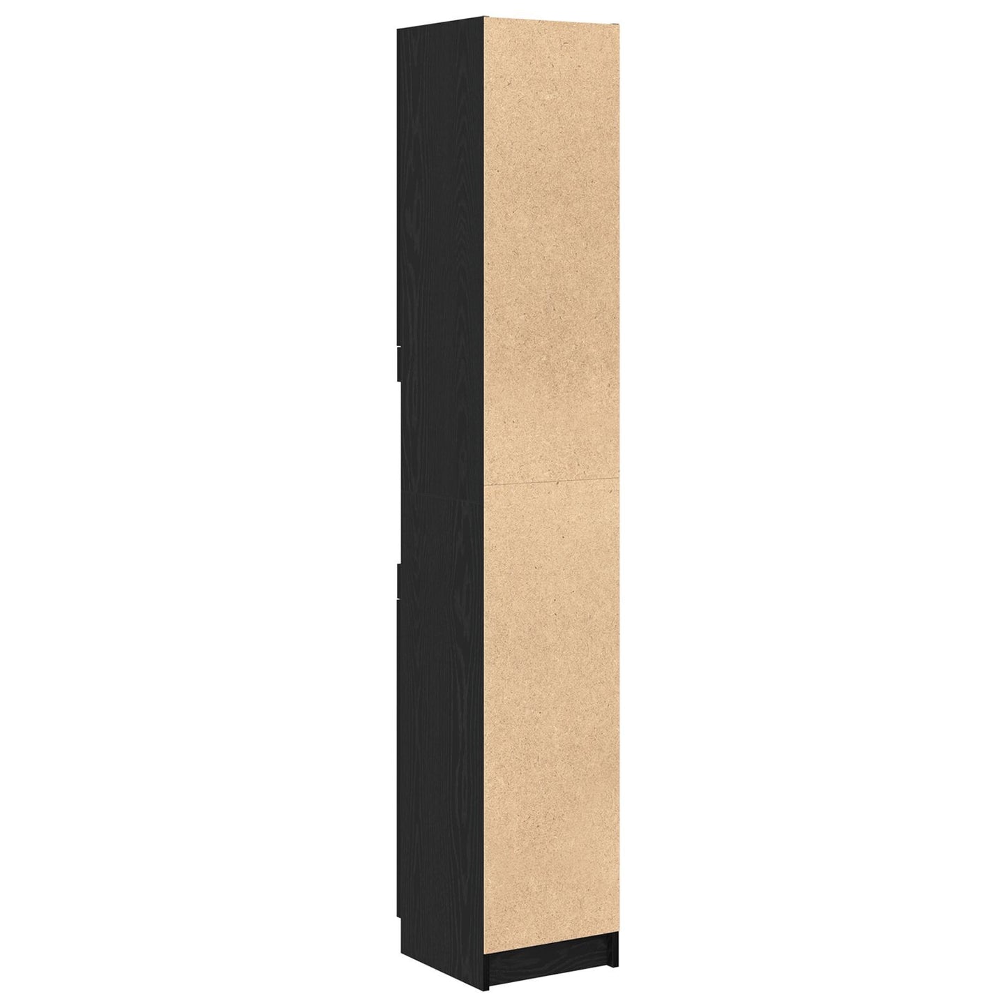 Bathroom Cabinet Black oak 32 x 34 x 188.5 cm Engineered Wood