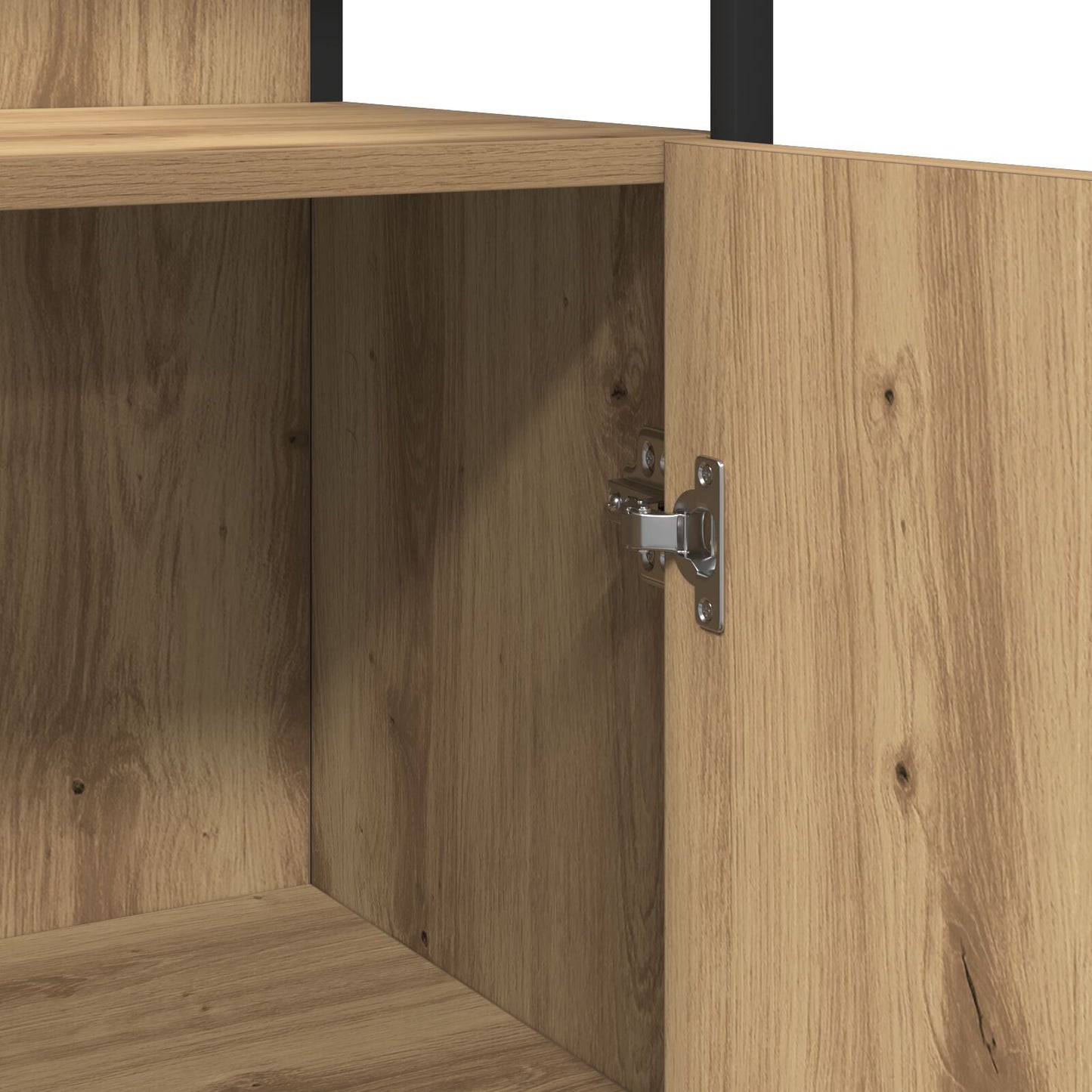 Bathroom Cabinet Artisan oak 33 x 33 x 185.5 cm Engineered Wood