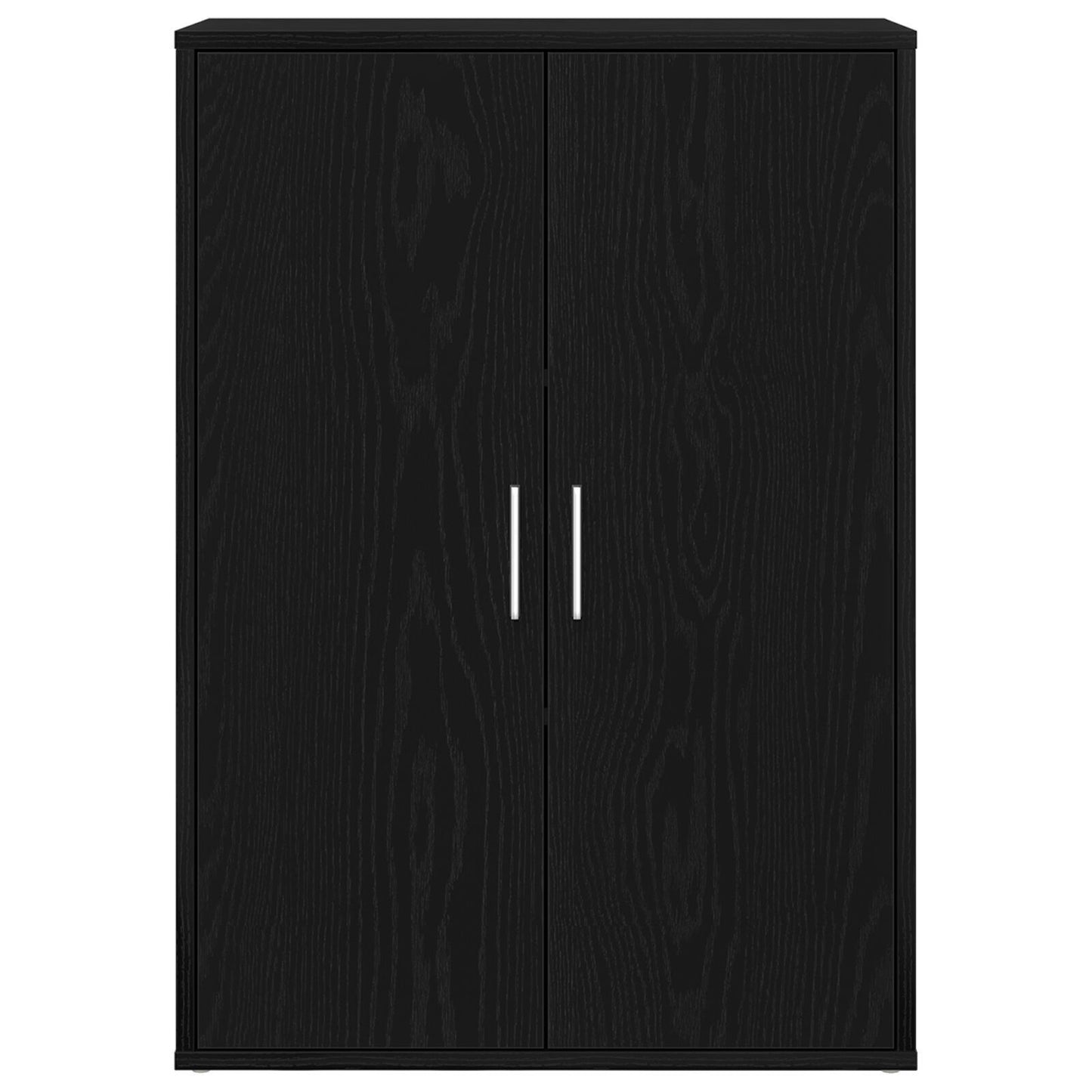 Sideboard Black oak 60 x 31 x 84 cm Engineered wood