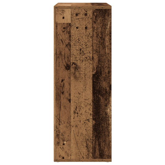 Sideboard with Drawer Old wood 60 x 31 x 84 cm Engineered wood