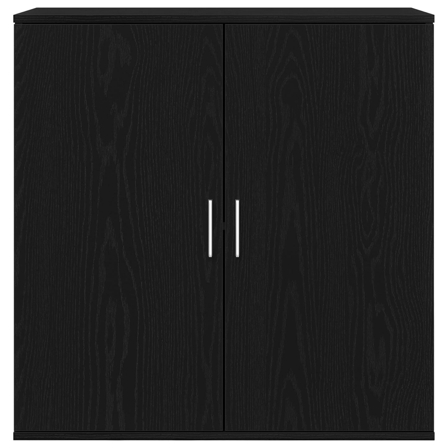 Sideboard Black oak 79 x 38 x 80 cm Engineered wood