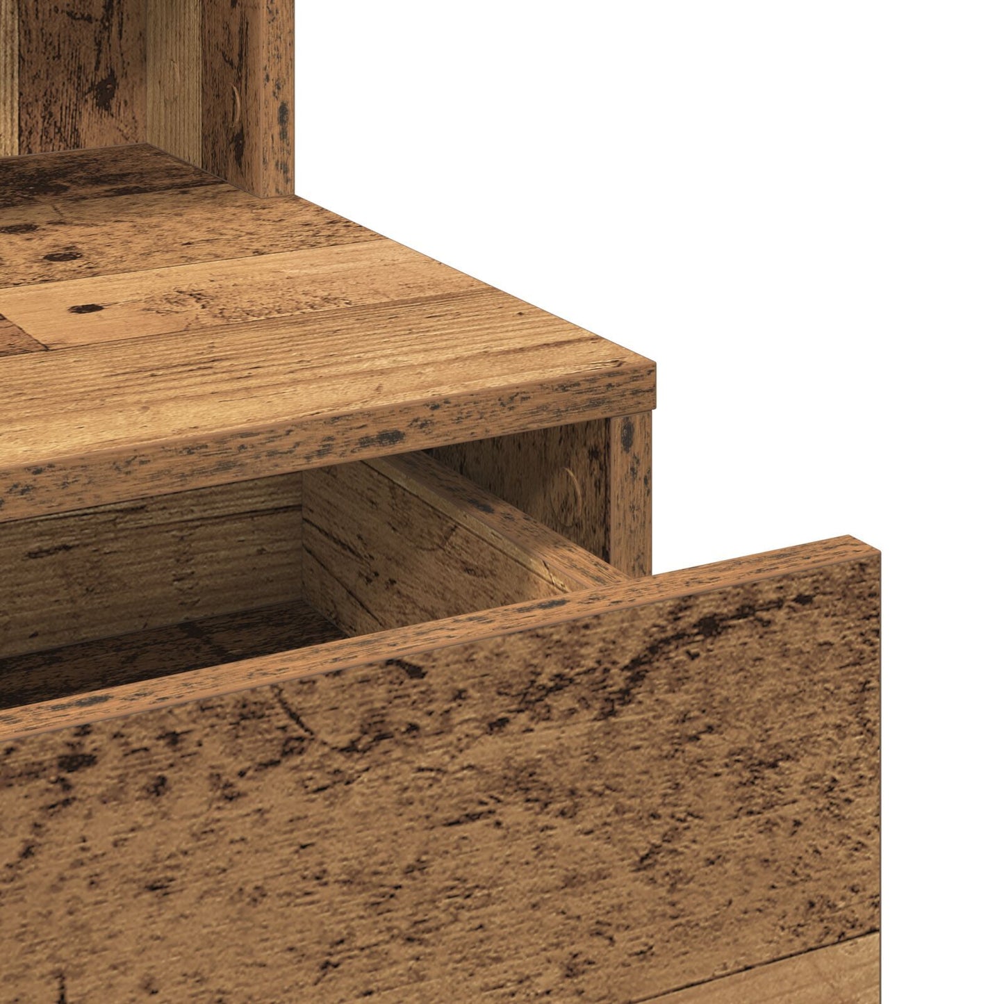 Dressing Table Old Wood 80 x 41 x 144.5 cm Engineered wood