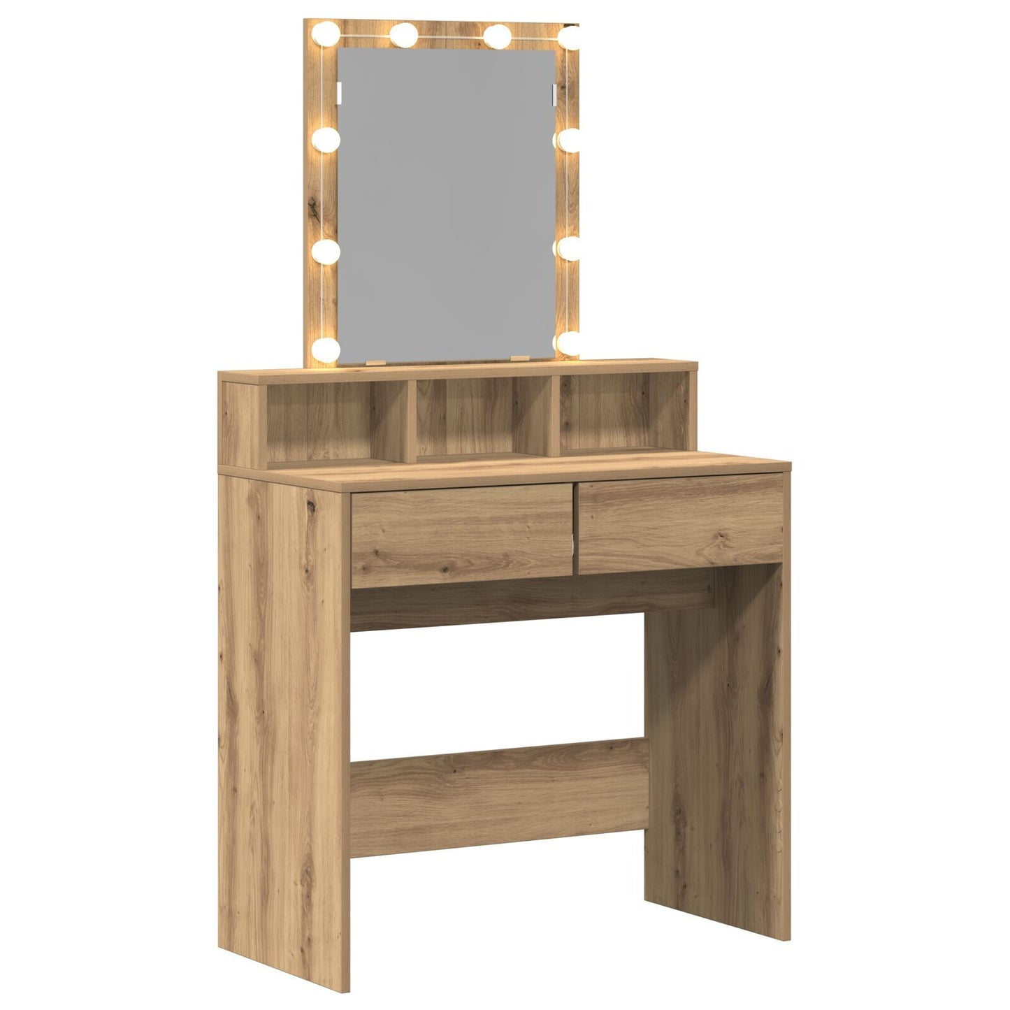 Dressing Table Artisan oak 80 x 41 x 144.5 cm Engineered wood
