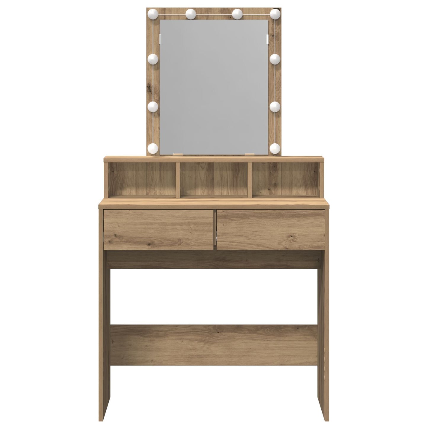 Dressing Table Artisan oak 80 x 41 x 144.5 cm Engineered wood