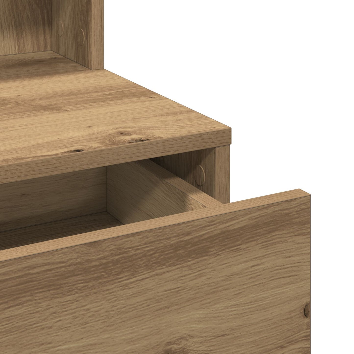 Dressing Table Artisan oak 80 x 41 x 144.5 cm Engineered wood