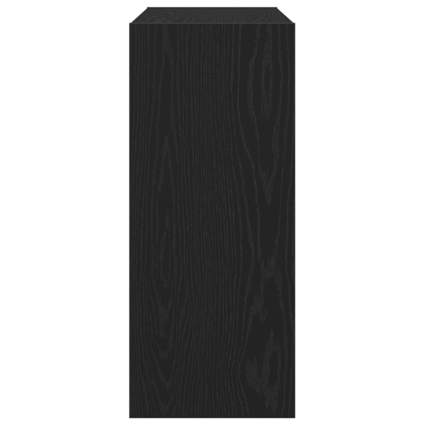 Bookcase Black oak 100 x 30 x 72 cm Engineered Wood