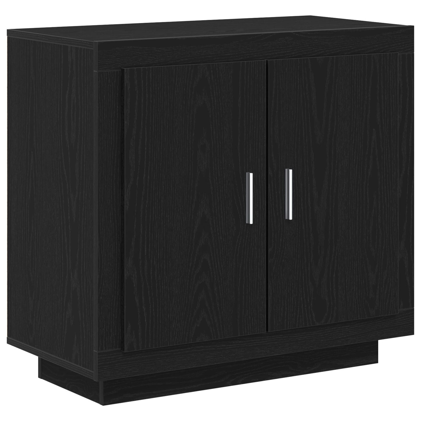 Sideboard Black 80 x 40 x 75 cm Engineered wood