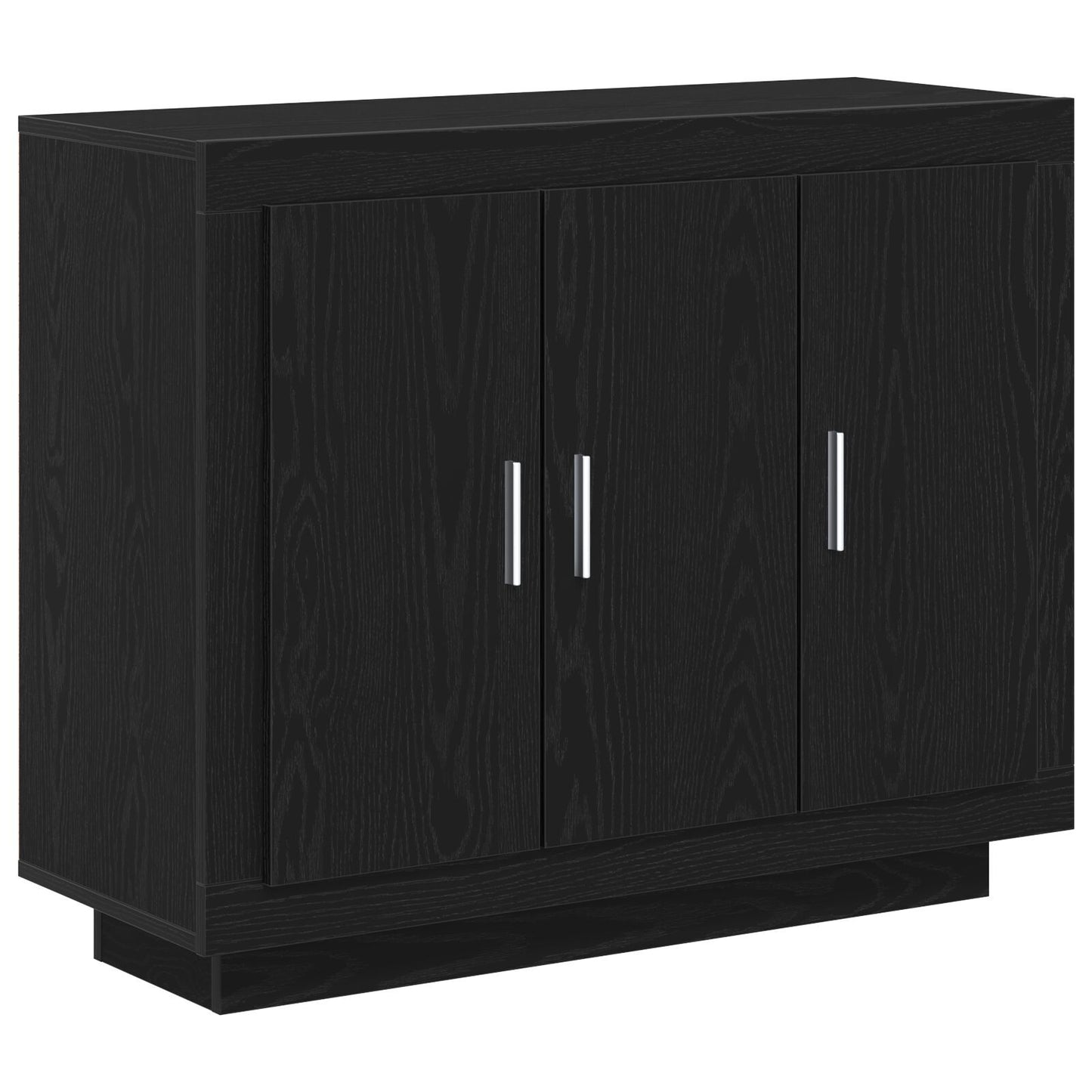 Sideboard Black 92 x 35 x 75 cm Engineered wood