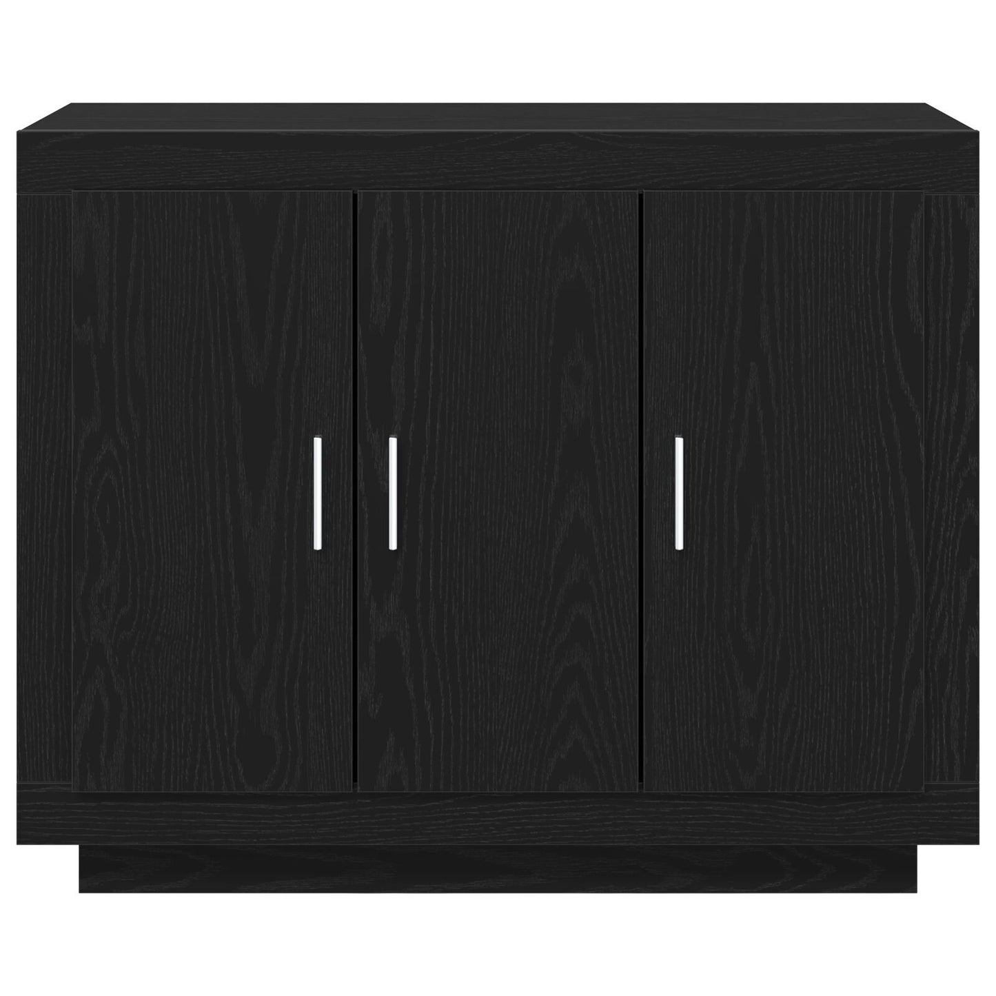 Sideboard Black 92 x 35 x 75 cm Engineered wood