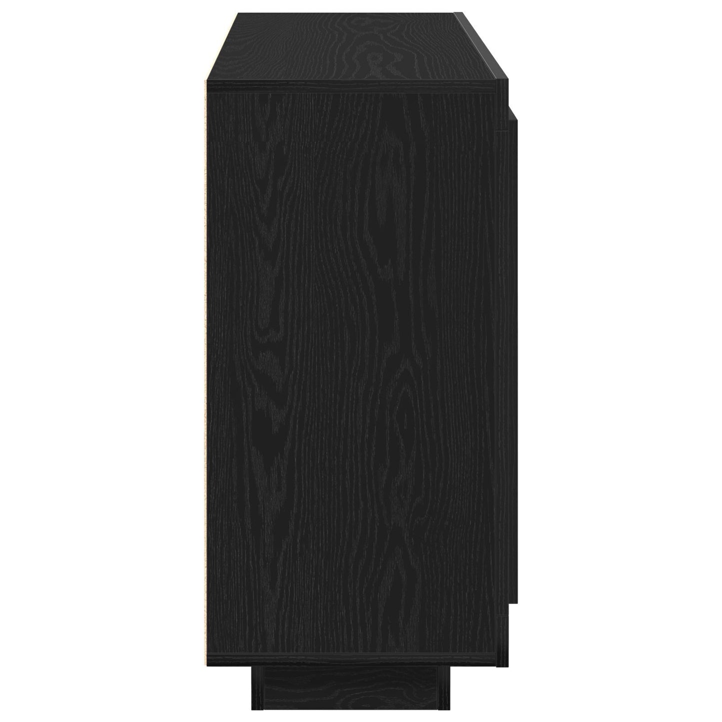 Sideboard Black 92 x 35 x 75 cm Engineered wood