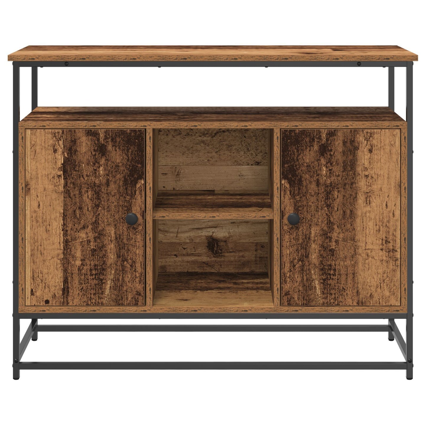 Sideboard Old wood 100 x 35 x 80 cm Engineered wood