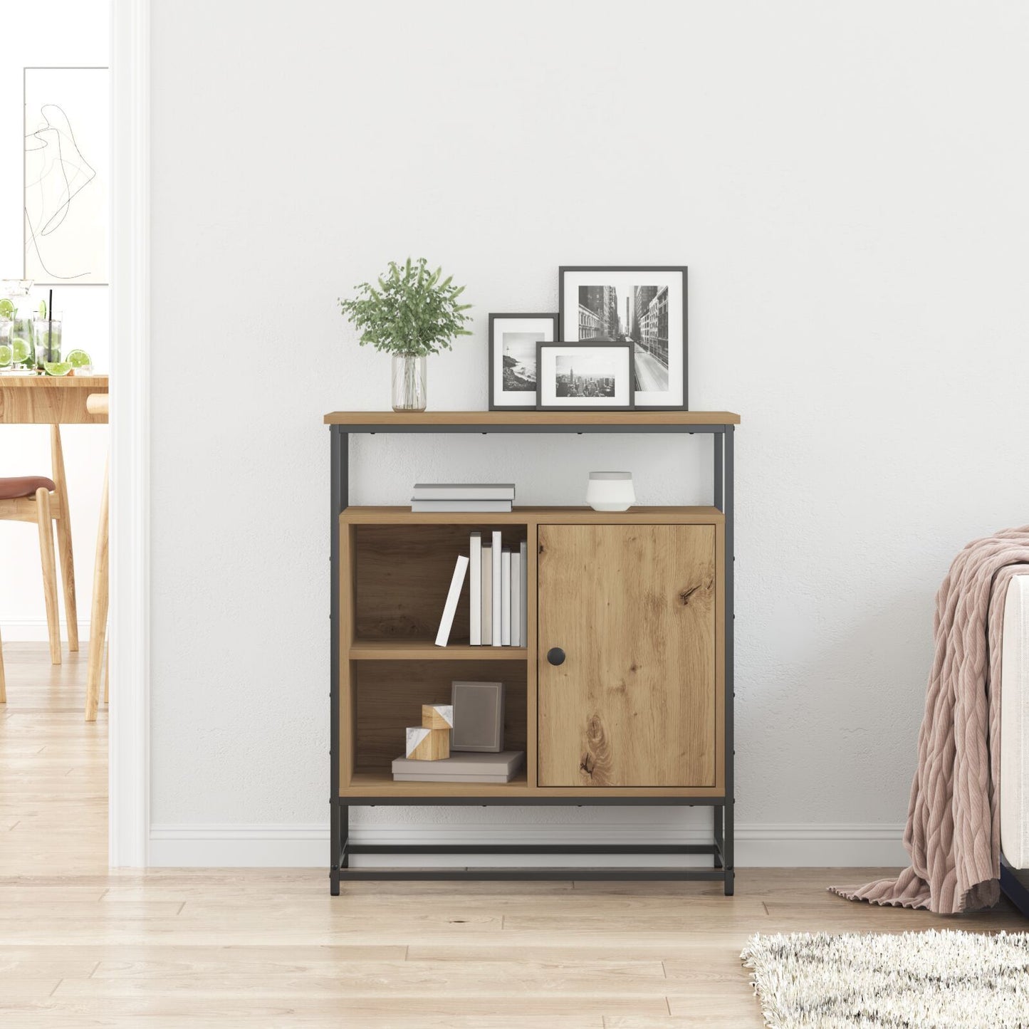 Sideboard Artisan oak 69 x 35 x 80 cm Engineered wood