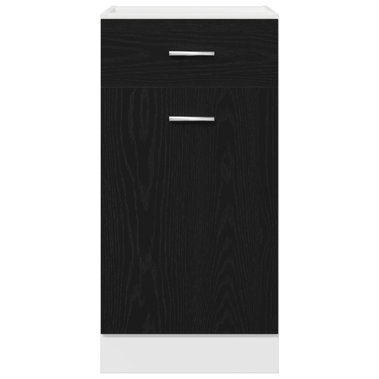 Drawer Bottom Cabinet with Drawer Black oak 40 x 46 x 81.5 cm