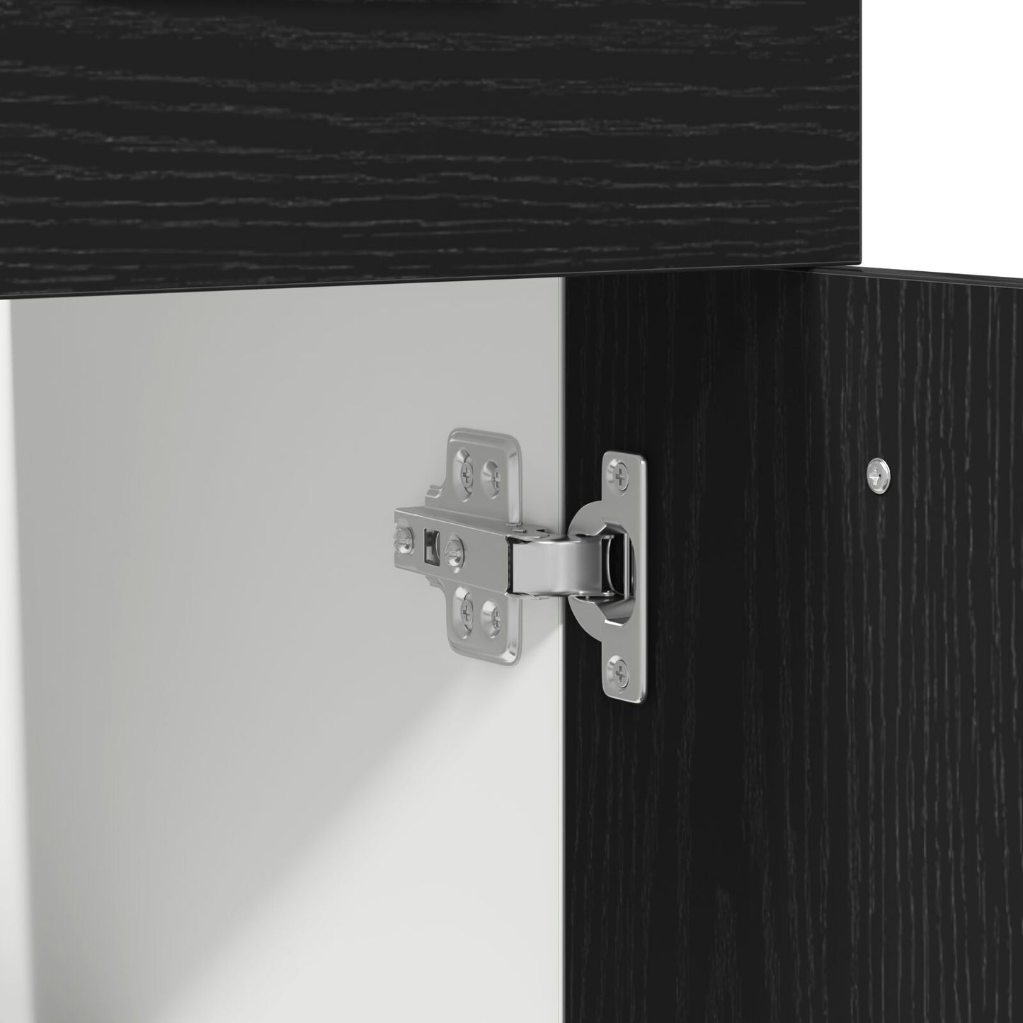 Drawer Bottom Cabinet with Drawer Black oak 40 x 46 x 81.5 cm