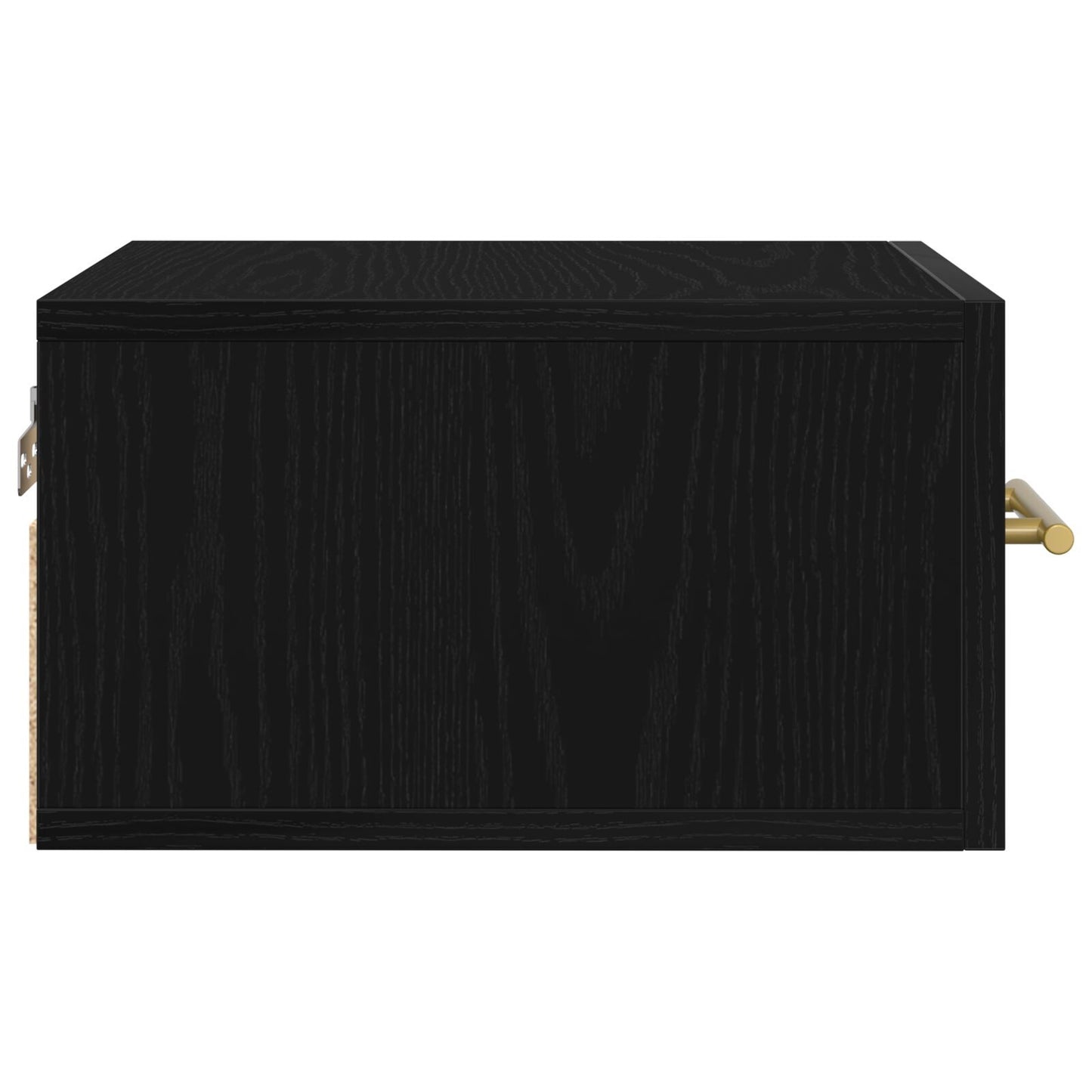 Bedside Cabinet 2 pcs Black oak 35 x 35 x 20 cm Engineered Wood