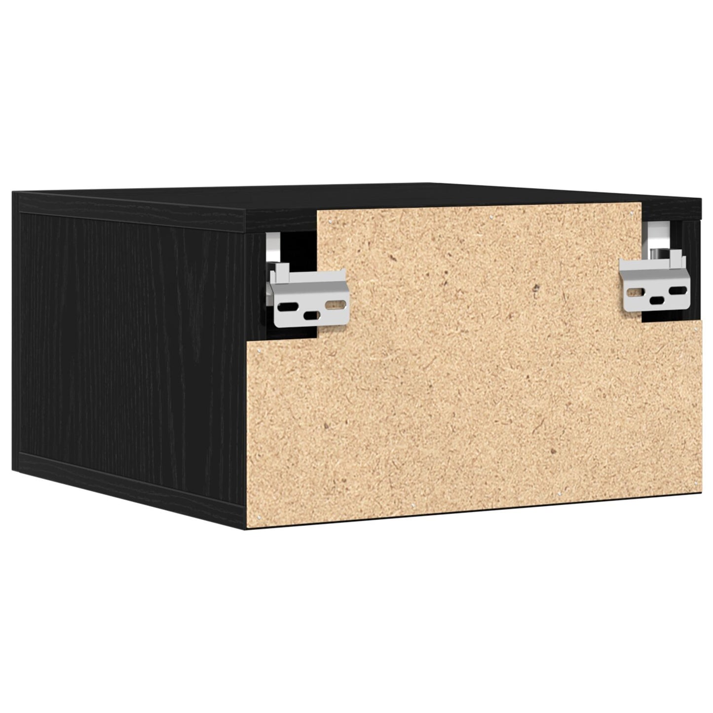 Bedside Cabinet 2 pcs Black oak 35 x 35 x 20 cm Engineered Wood