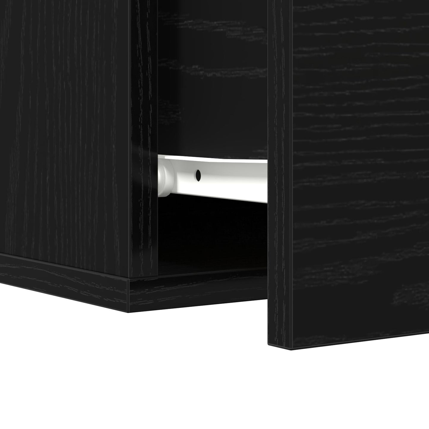 Bedside Cabinet 2 pcs Black oak 35 x 35 x 20 cm Engineered Wood
