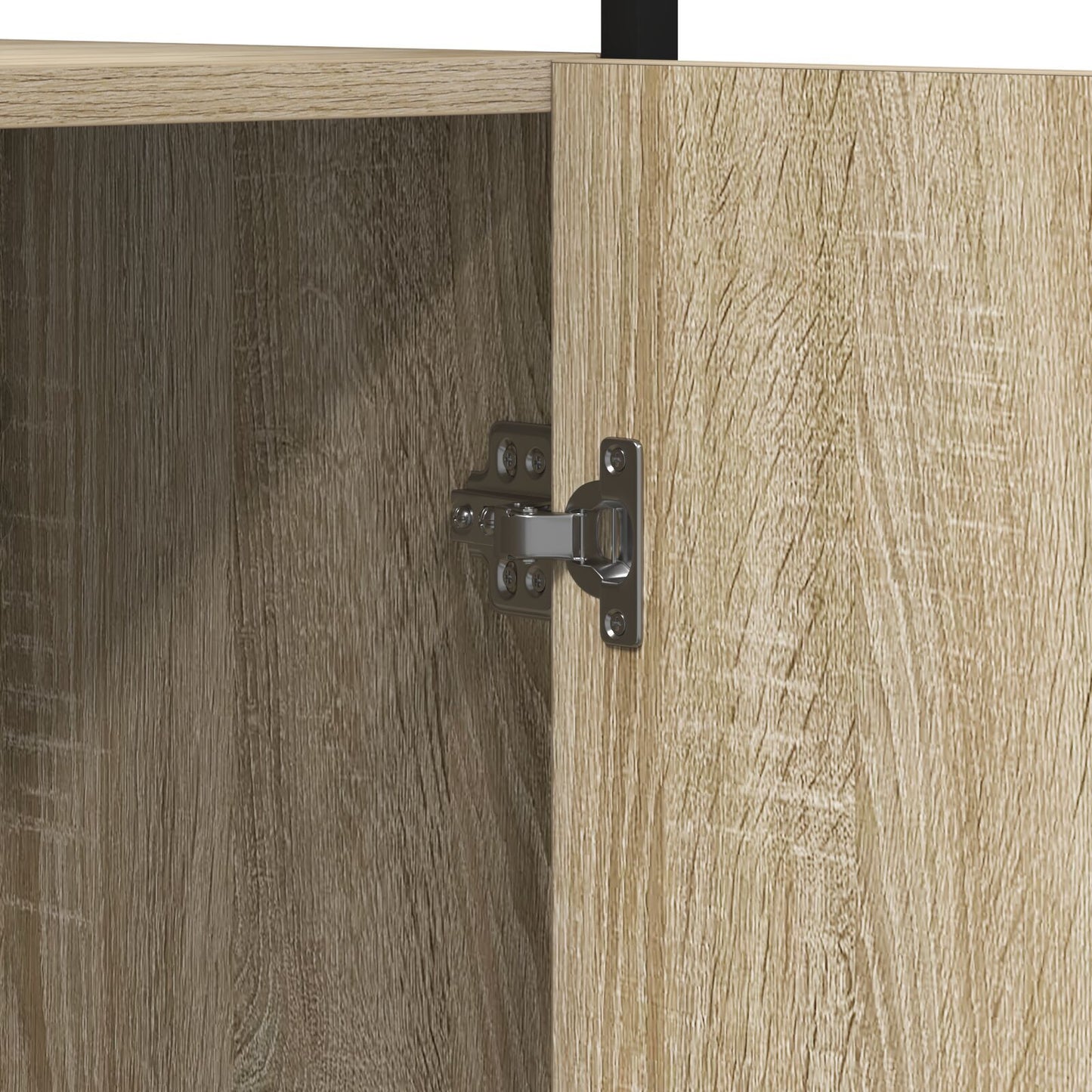 Bathroom Cabinet Beige 33 x 33 x 185.5 cm Engineered wood