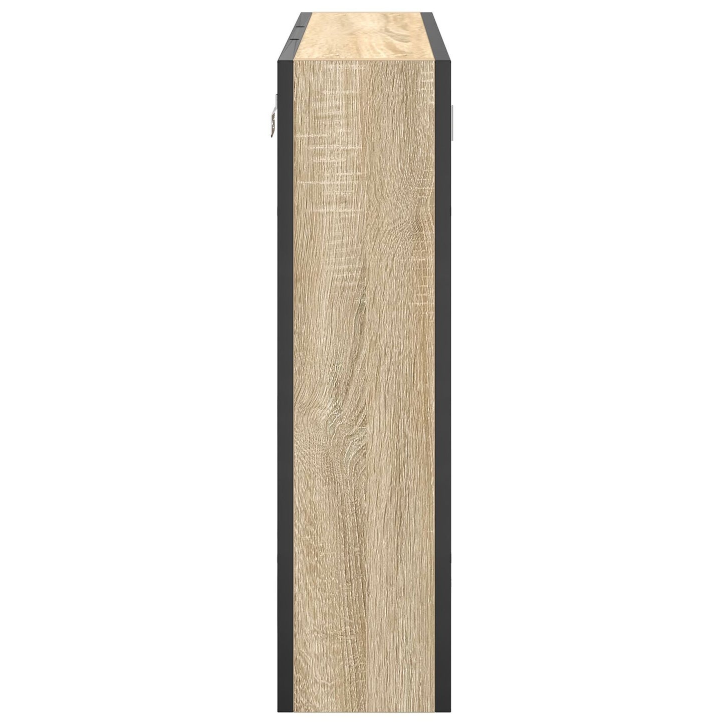 Bathroom Mirror Cabinet Beige 60 x 16 x 60 cm Engineered wood