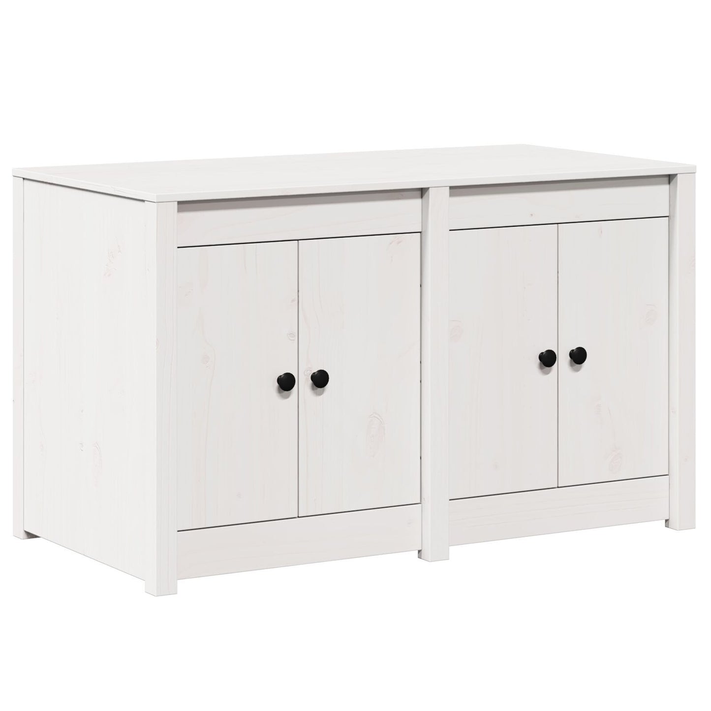Kitchen Cabinet White 106 x 55 x 64 cm Solid Pine wood