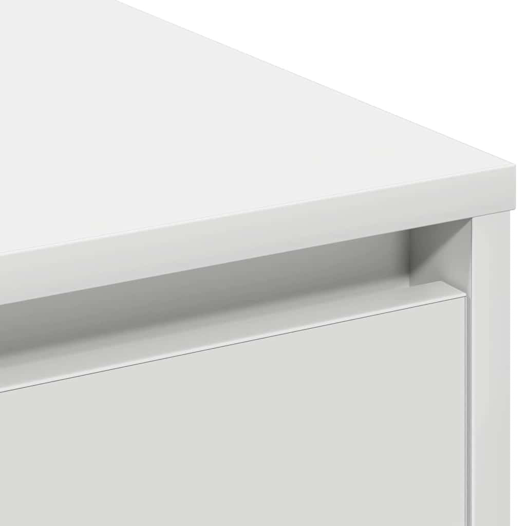 Sideboard with Shelf White 71 x 34.5 x 75 cm Engineered wood