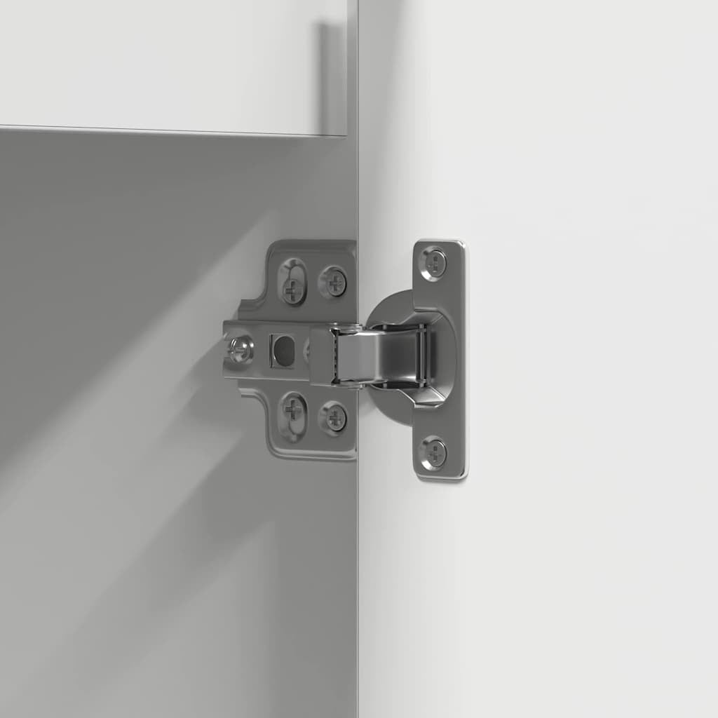 Sideboard with Shelf White 71 x 34.5 x 75 cm Engineered wood