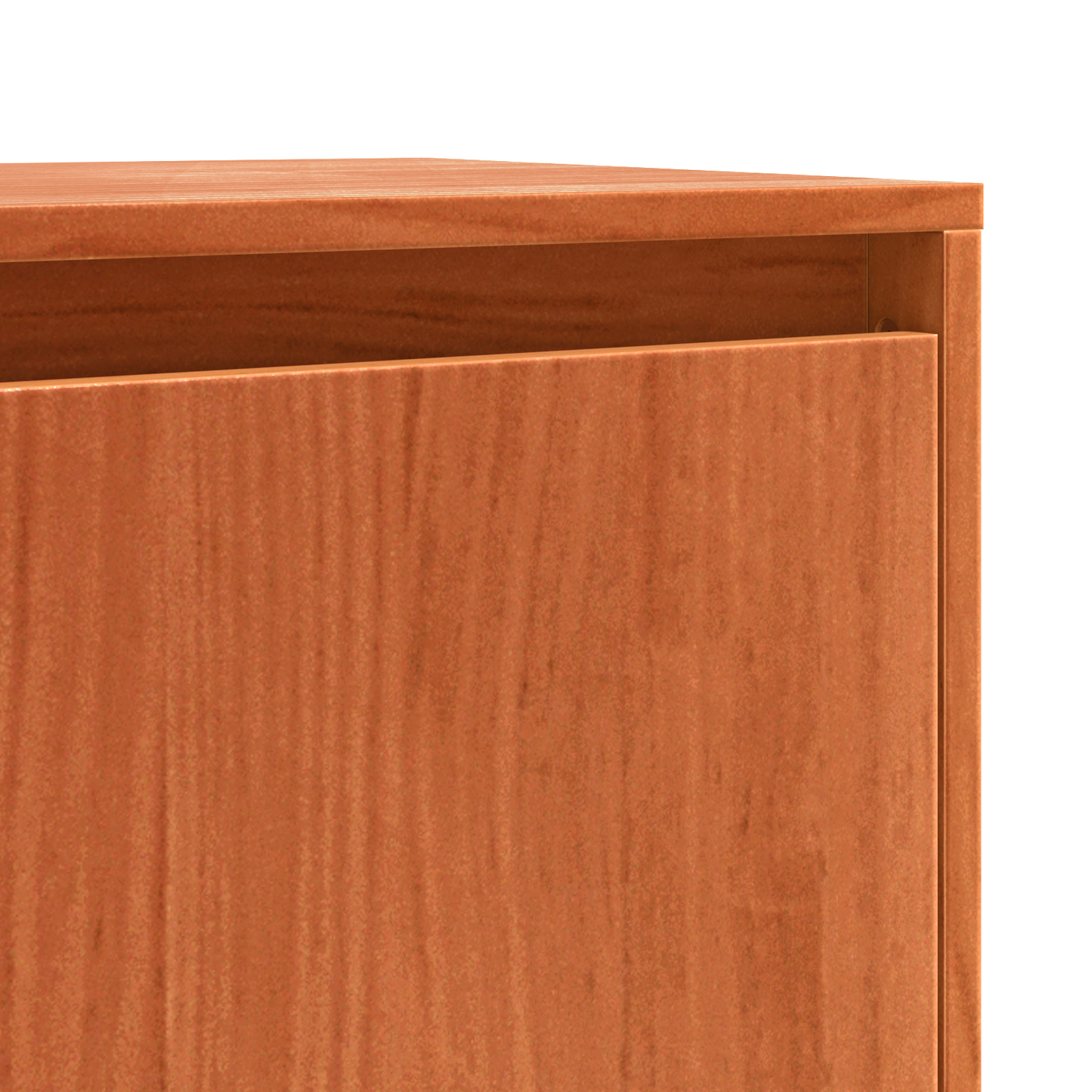 Sideboard Brown Oak 111 x 34 x 60 cm Solid Pine Wood