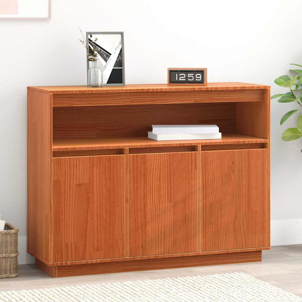 Sideboard Brown 104.5 x 34 x 80 cm