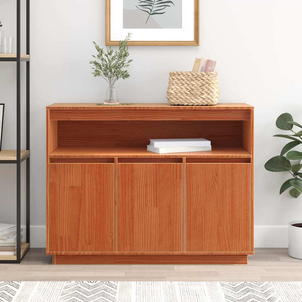Sideboard Brown 104.5 x 34 x 80 cm