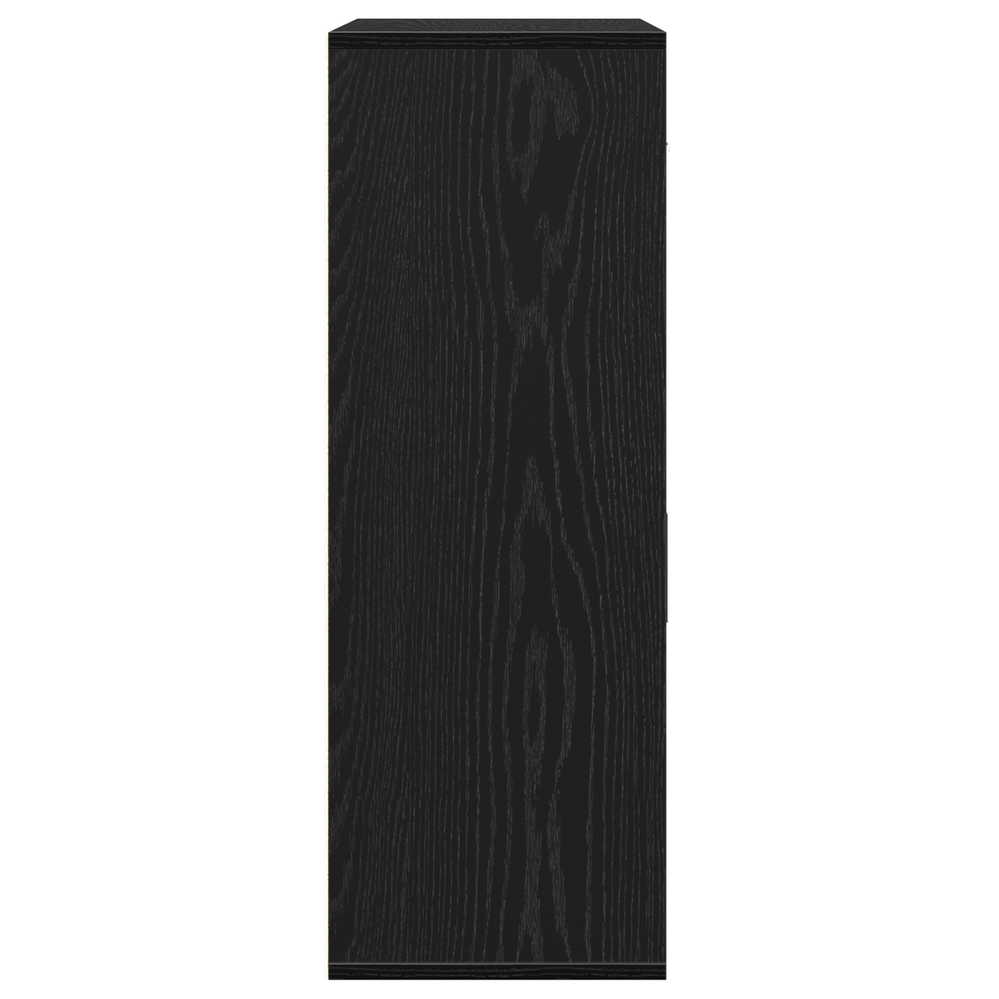 Sideboard with Drawer Black oak 79 x 38 x 80 cm Engineered wood