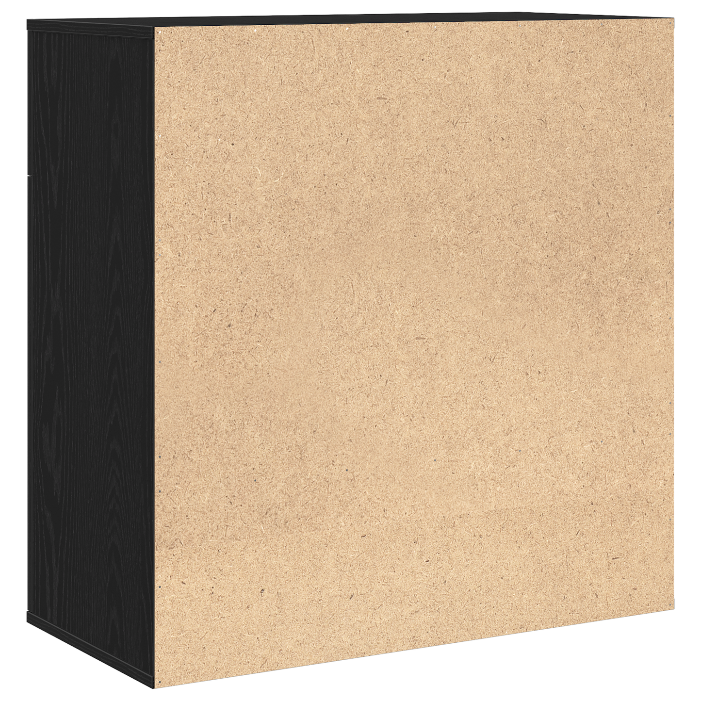 Sideboard with Drawer Black oak 79 x 38 x 80 cm Engineered wood