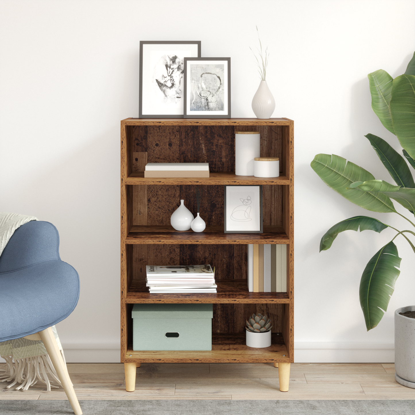 Sideboard Old wood 57 x 35 x 89.5 cm Engineered wood