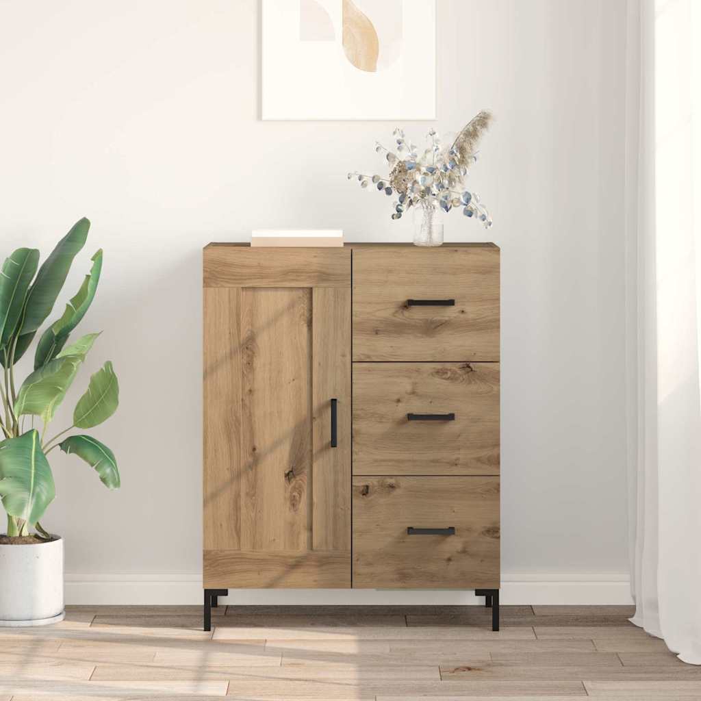Sideboard Artisan oak 69.5 x 34 x 90 cm Engineered wood