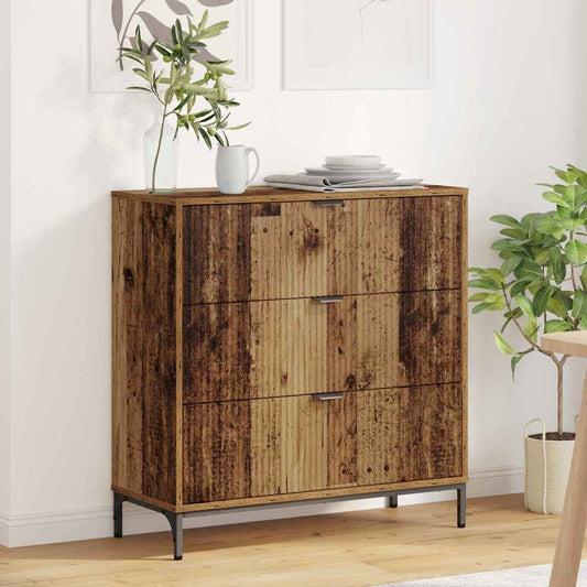 Sideboard Old wood 79.5 x 33 x 82 cm Engineered wood