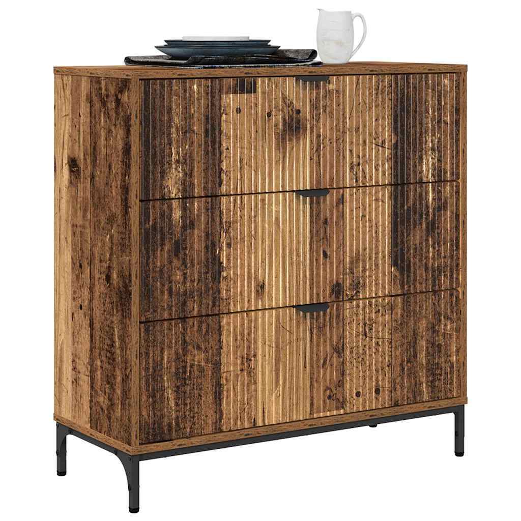Sideboard Old wood 79.5 x 33 x 82 cm Engineered wood