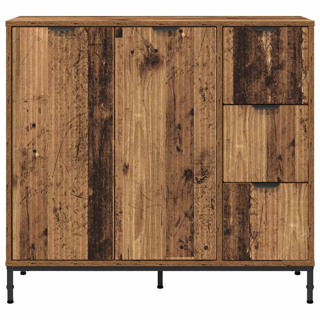 Sideboard Old wood 89.5 x 33 x 82 cm Engineered wood