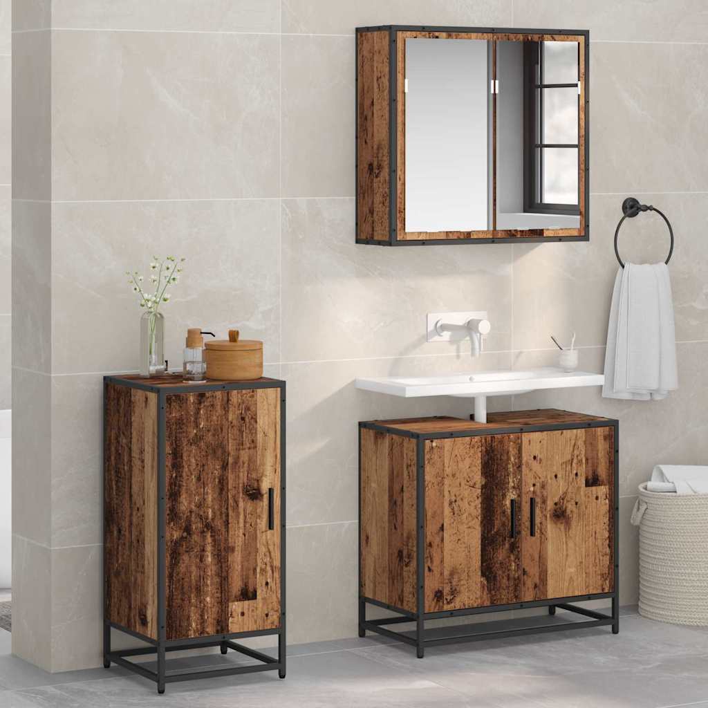 Sideboard Old wood 35 x 35.5 x 76 cm Engineered wood