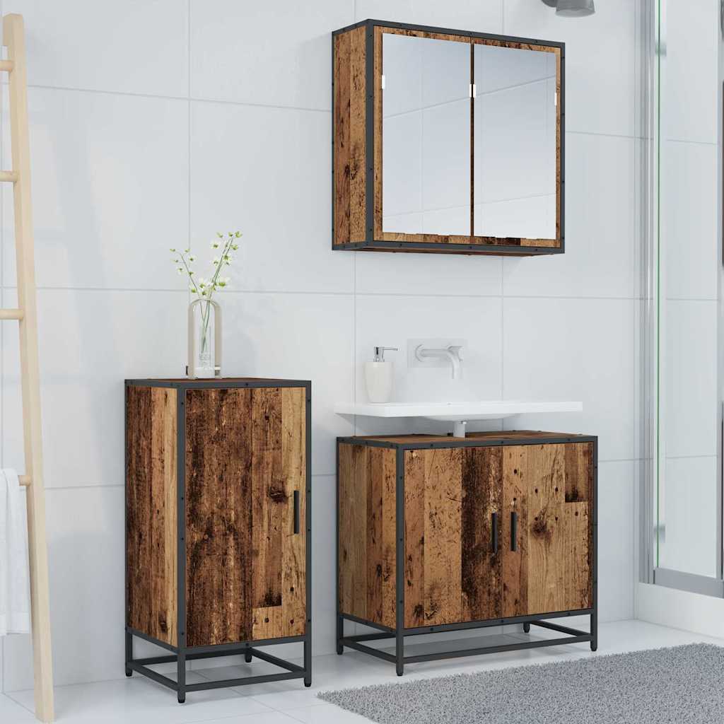 Sideboard Old wood 35 x 35.5 x 76 cm Engineered wood