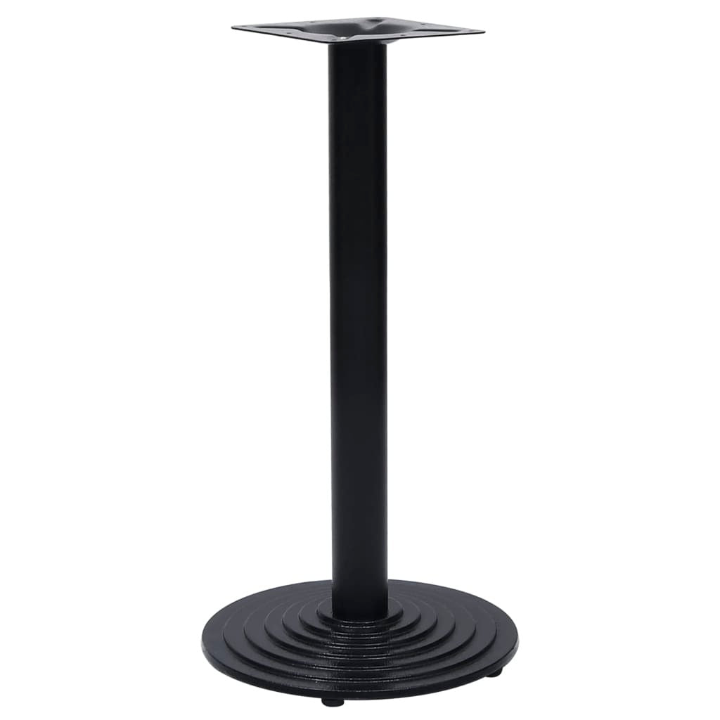 Bistro Table Leg Black 43x72 cm Cast Iron