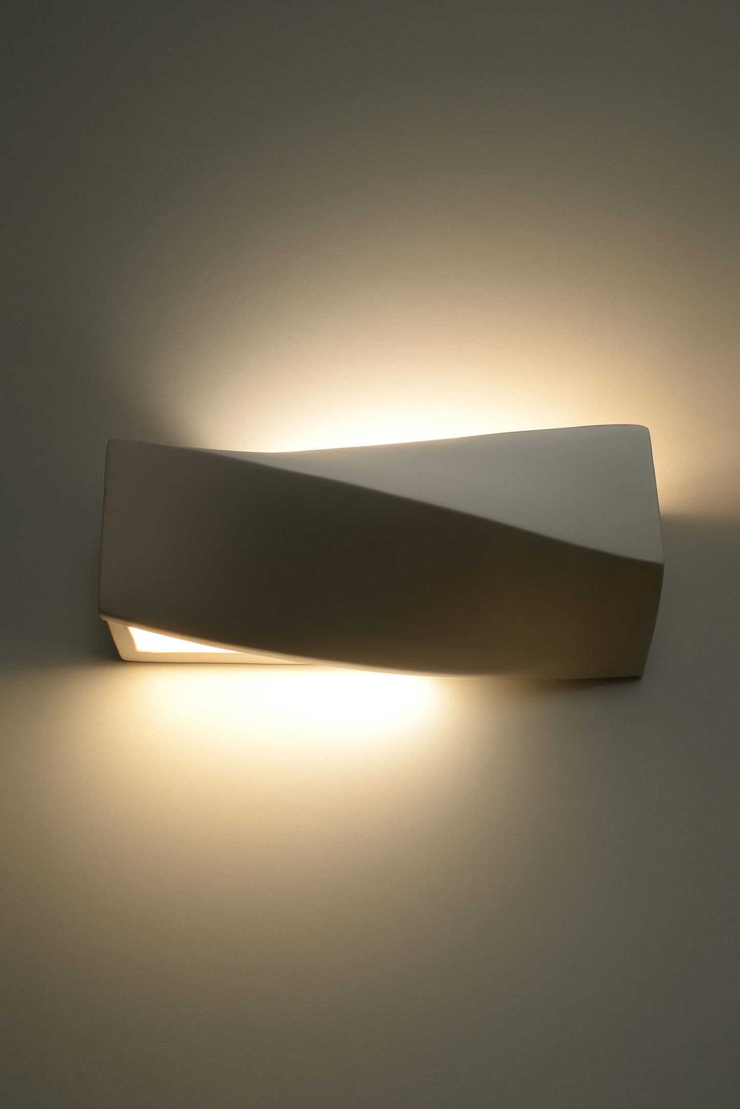 Wall Lamp Ceramic SIGMA MINI Simple Classic Design Paintable LED27