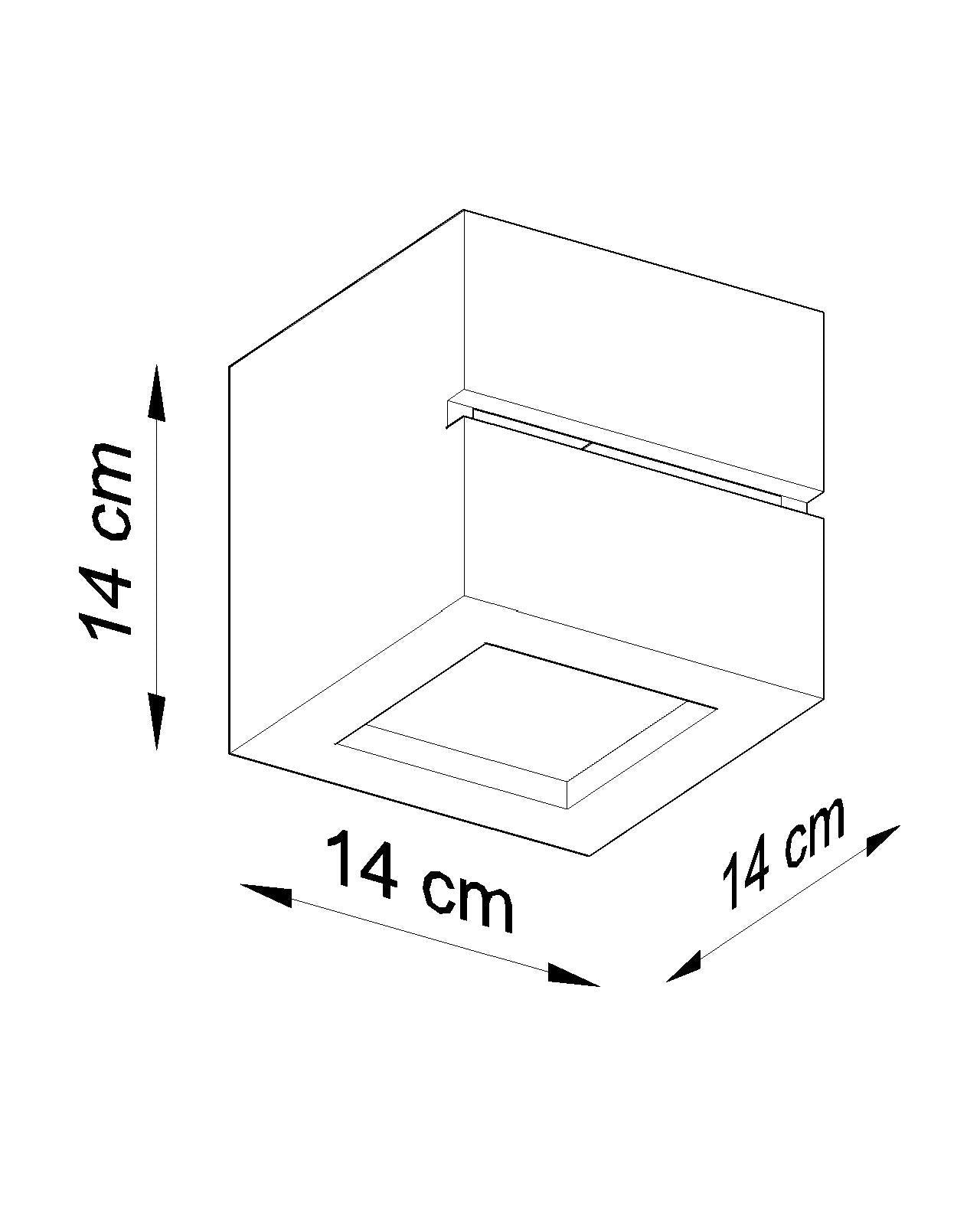 Wall Lamp Ceramic LEO LINE Simple Classic Design Paintable LED27