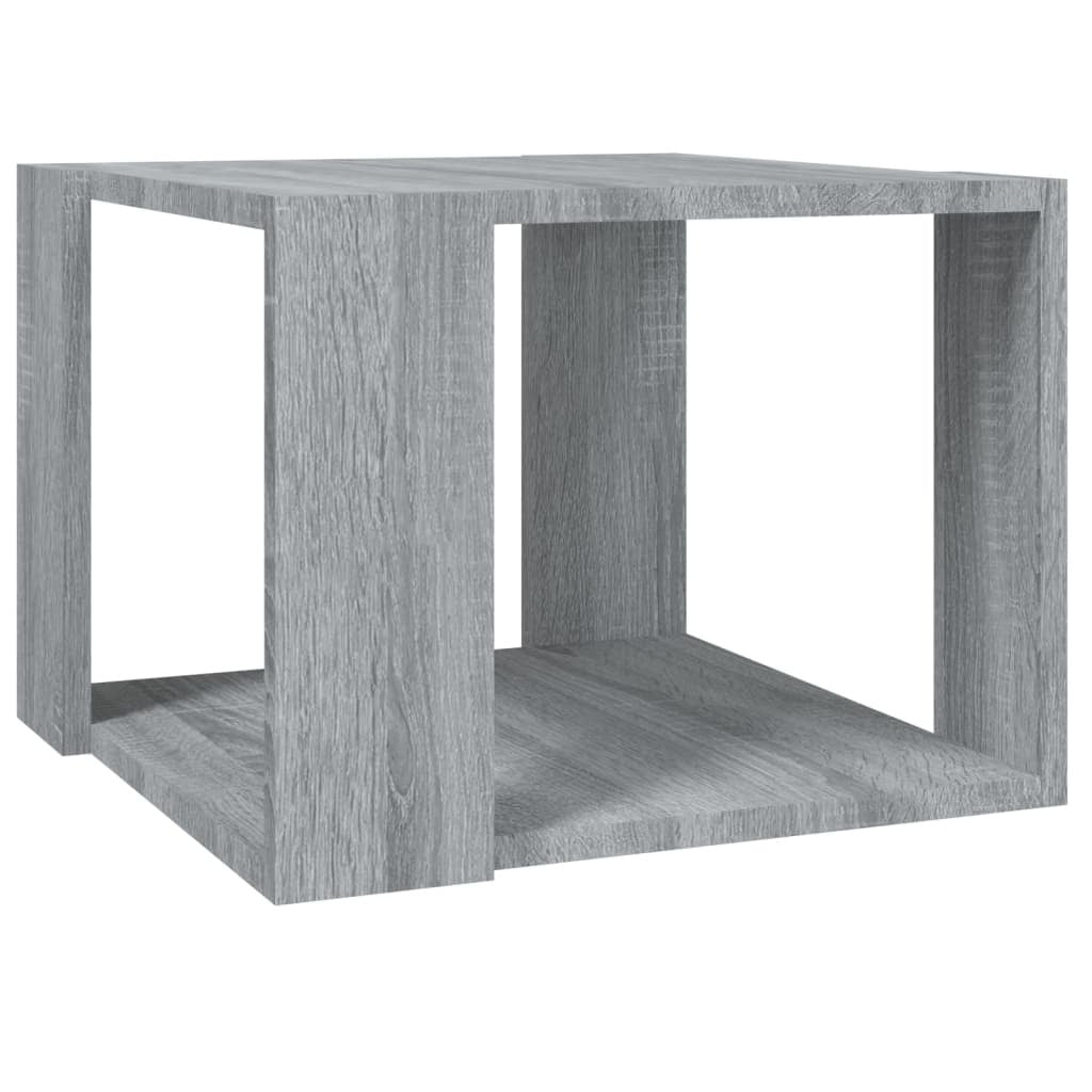 Coffee Table Grey Sonoma 40x40x30 cm Engineered Wood