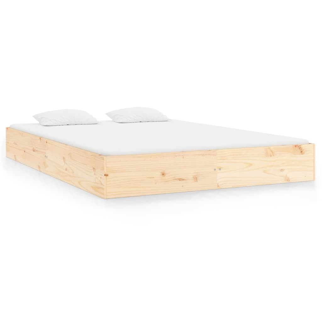 Bed Frame Solid Wood 200x200 cm