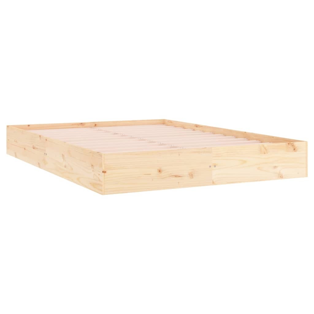 Bed Frame Solid Wood 200x200 cm