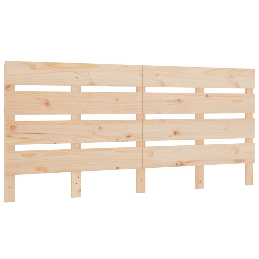 Headboard 120x3x80 cm Solid Wood Pine