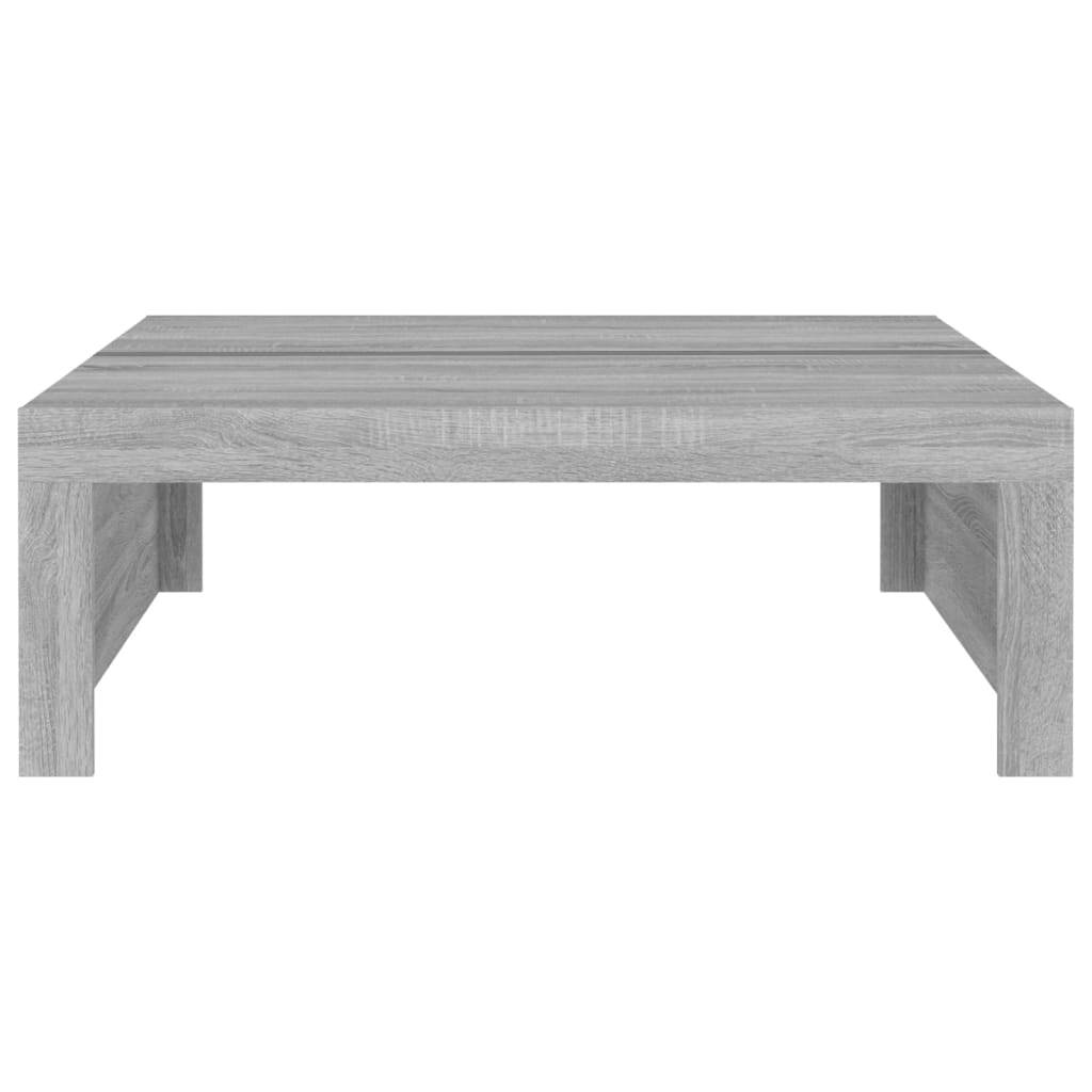 Coffee Table Grey Sonoma 100x100x35 cm Engineered Wood
