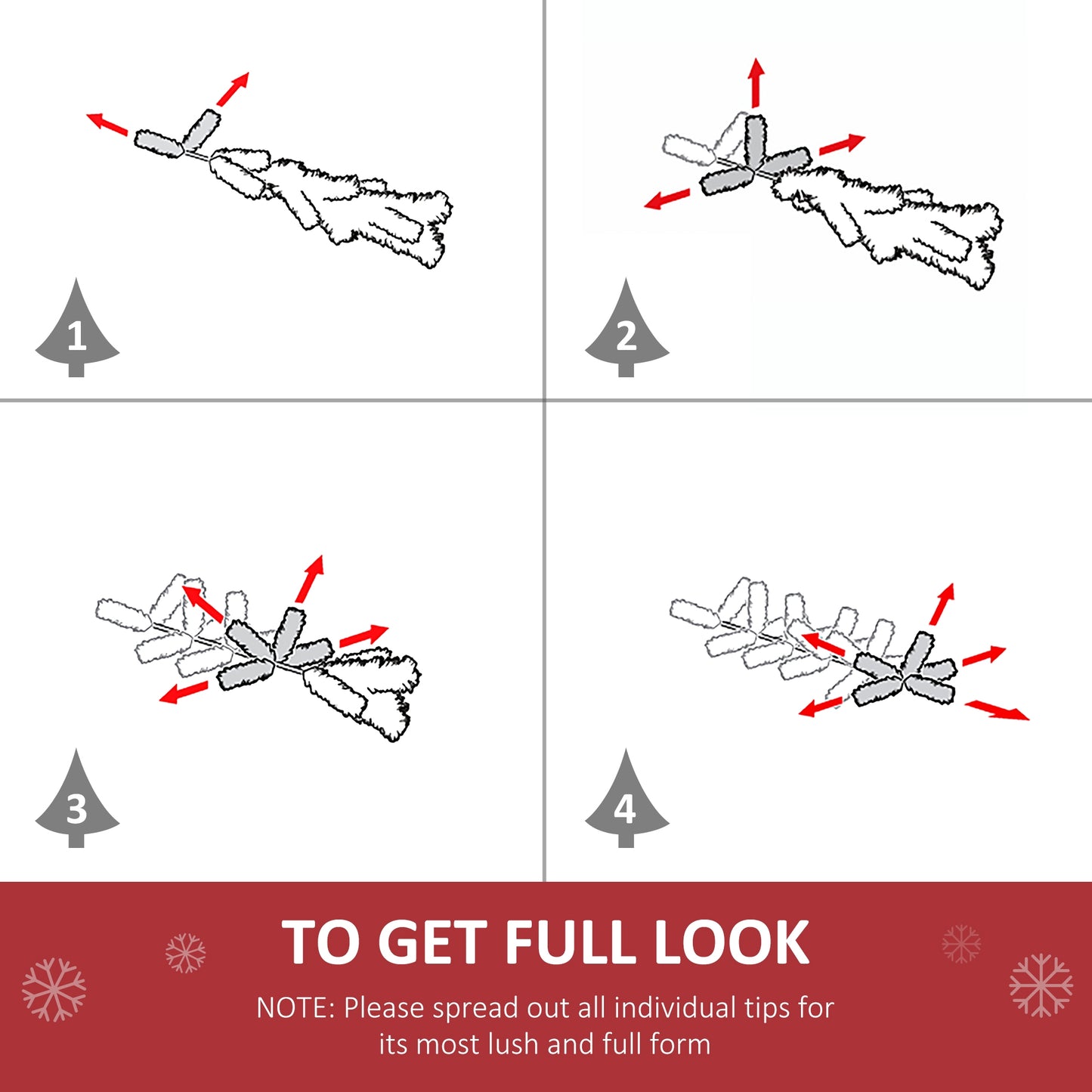 60cm Pre-Lit Artificial Christmas Door Wreath Holly LED Decor Pine Cones Hangin